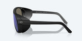 Costa Grand Catalina Matte Black Frame with Blue Mirror Lens 580G Polarized Sunglasses-Sunglasses-Costa-Tackle World