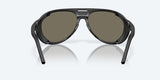 Costa Grand Catalina Matte Black Frame with Blue Mirror Lens 580G Polarized Sunglasses-Sunglasses-Costa-Tackle World