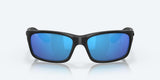 Costa Jose Blackout Frame With Blue Mirror Lens 580G Polarized Sunglasses *Final Sale*-Sunglasses-Costa-Tackle World