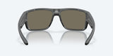 Costa Taxman Matte Gray Frame with Blue Mirror Lens 580G Polarized Sunglasses-Sunglasses-Costa-Tackle World