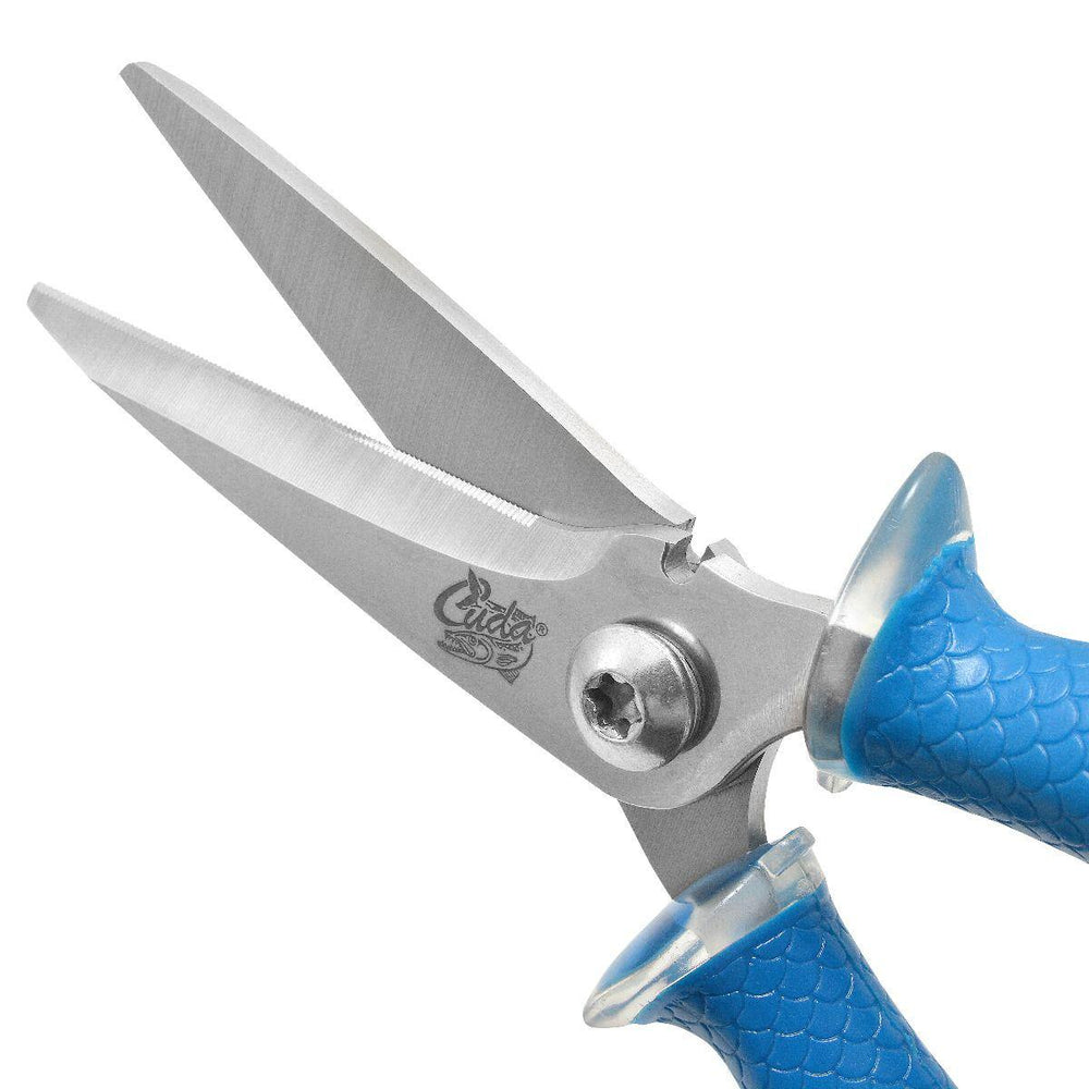 Cuda 18825 8" Titanium Bonded Snips-Tools-Cuda-Tackle World