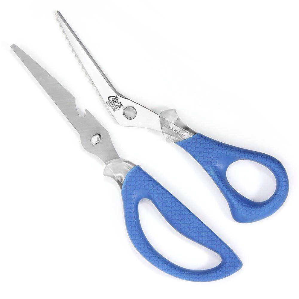 Cuda 18854 8" Titanium Bonded Detachable Marine Shears-Tools-Cuda-Tackle World
