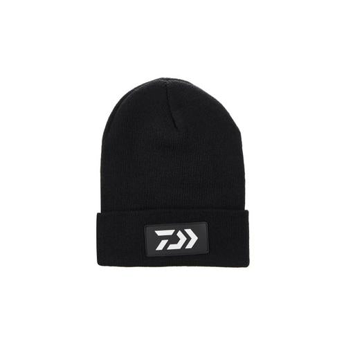 Daiwa D-Vec Knit Roll Up Beanies-Apparel-Daiwa-Black-Tackle World