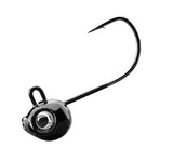 Daiwa 2026 Light Jig Heads-Lures-Daiwa-Matte Black-0.5G-#8-Tackle World