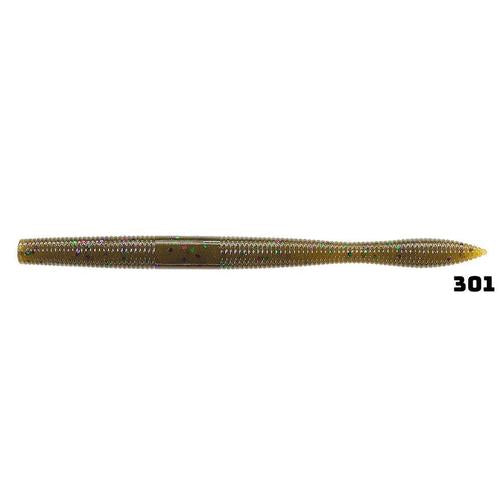 Daiwa Neko Fat Worms-Lures-Daiwa-Green Pumpkin with Green & Purple Flake-5"-Tackle World