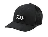 Daiwa Trucker Hat With Rubber Logo-Apparel-Daiwa-Tackle World