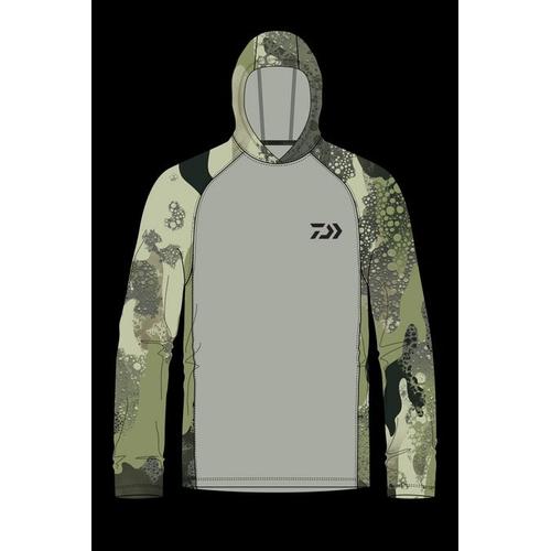 Daiwa D-Vec Wood Camo LS HD Sunshirt-Apparel-Daiwa-Woods Camo-M-Tackle World