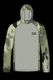 Daiwa D-Vec Wood Camo LS HD Sunshirt-Apparel-Daiwa-Tackle World