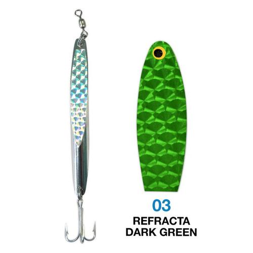 Deadly Dick Long Casting & Jigging Lures-Lures-Deadly Dick-Refracta Dark Green-Weight: 0.4oz - Length: 2 1/2"-Tackle World