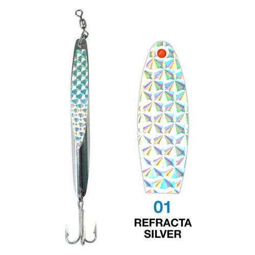 Deadly Dick Long Casting & Jigging Lures-Lures-Deadly Dick-Refracta Silver-Weight: 0.4oz - Length: 2 1/2"-Tackle World