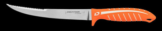 Dexter Dextreme 8" Dual Edge Stiff Fillet Knife with Sheath-Tools-Dexter Russell-Tackle World
