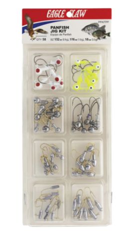 eagle claw fishing lures Eagle Claw Panfish Jig Head Kit