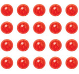 Eagle Claw Red Plastic Beads 8Mm-20 Pieces-Terminal Tackle-Eagle Claw-Tackle World