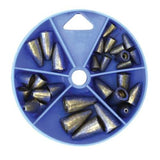 Eagle Claw Worm Weight Sinker Assortment-Terminal Tackle-Eagle Claw-Tackle World