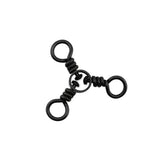 American Fishing Wire Brass 3-Way Swivels with Stainless Steel Rings-Terminal Tackle-American Fishing Wire-#2/0 - 110lb (12pk)-Tackle World