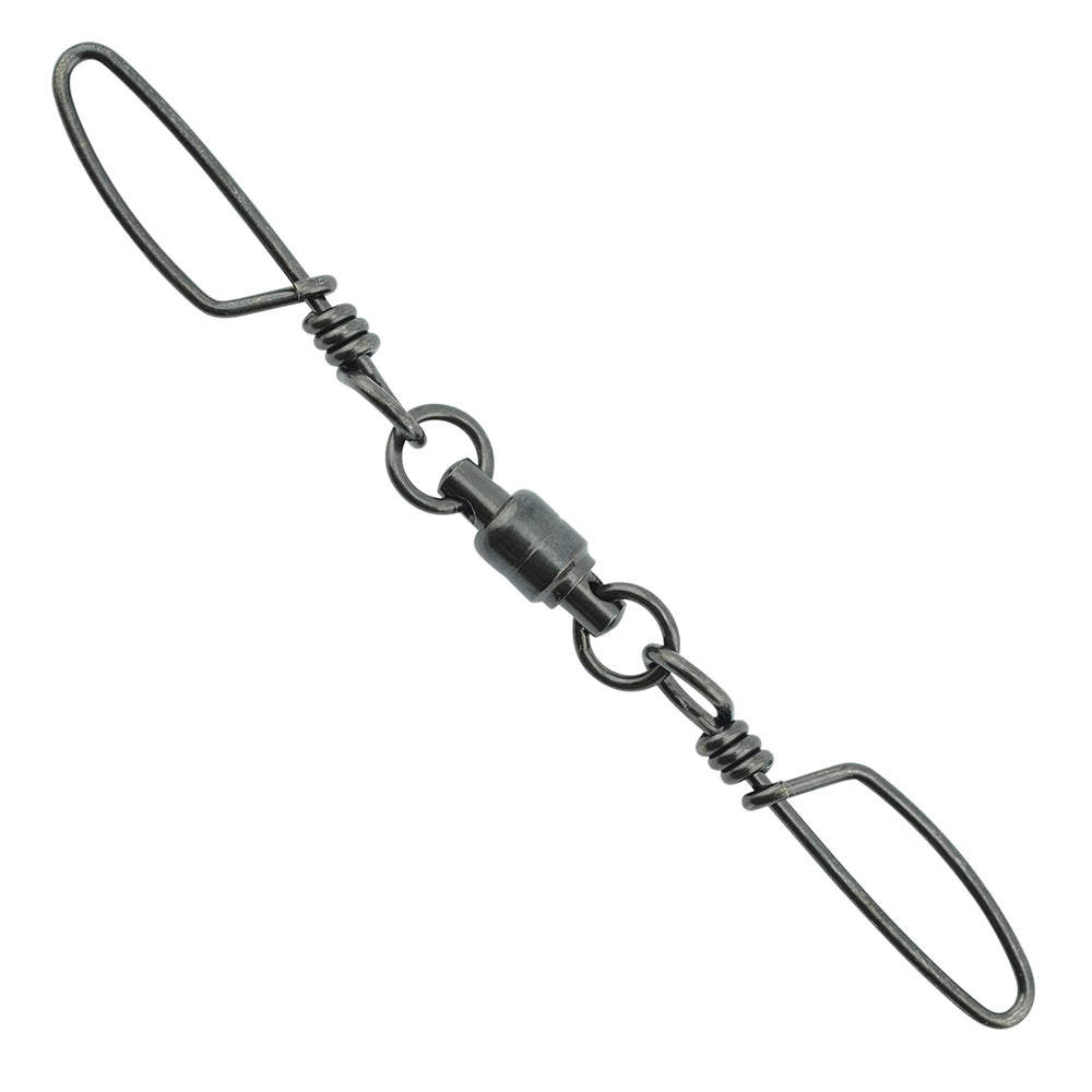American Fishing Wire Stainless Steel Ball Bearing Brass Dual Snap Swivels-Terminal Tackle-American Fishing Wire-#7 - 320lb (2pk)-Tackle World