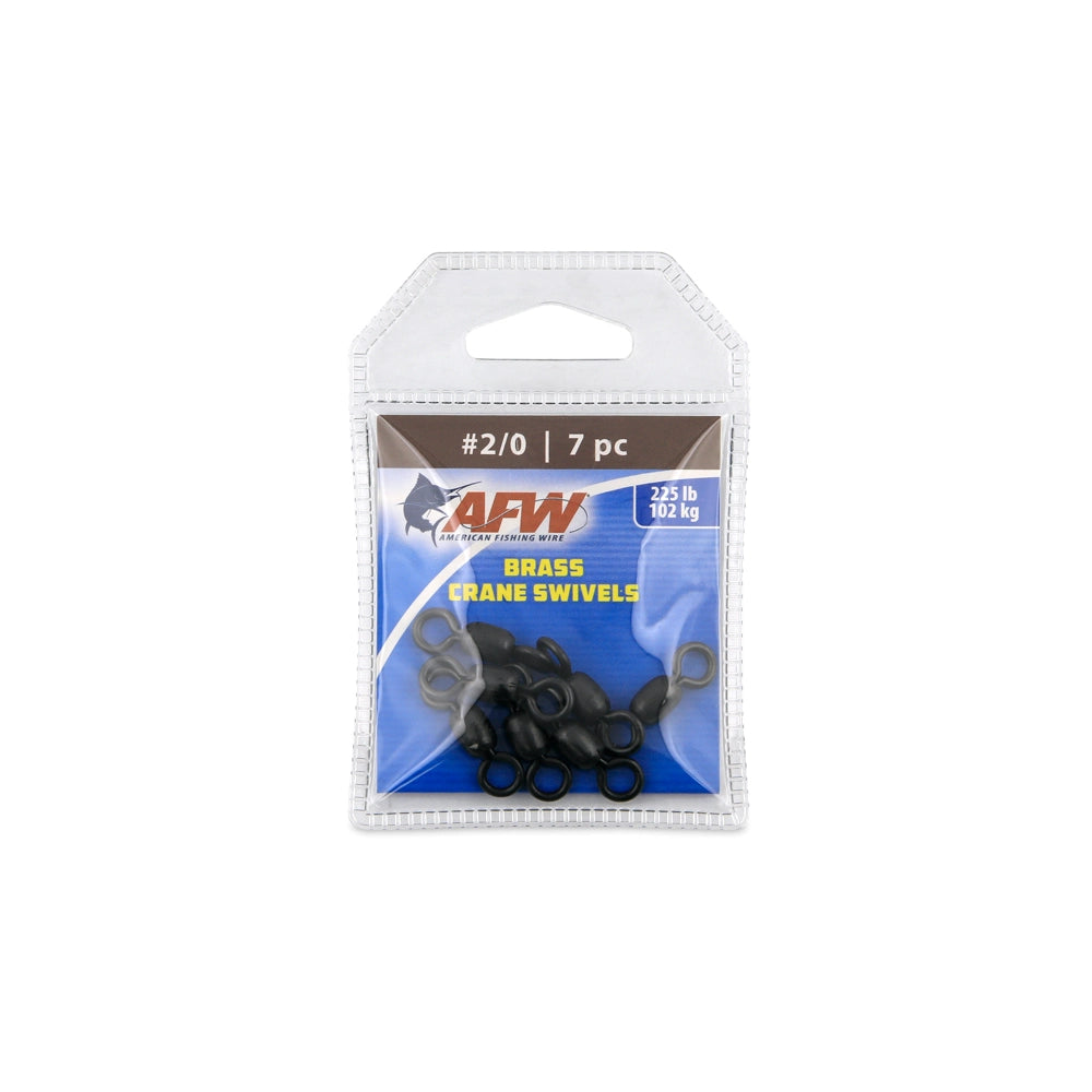 American Fishing Wire Brass Crane Swivels-Terminal Tackle-American Fishing Wire-Tackle World