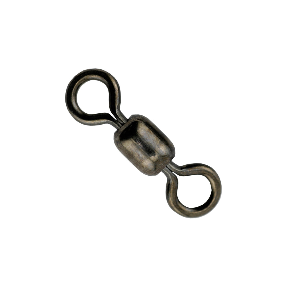 American Fishing Wire Mighty Mini Stainless Steel Crane Swivels-Terminal Tackle-American Fishing Wire-#1 - 411lb (5pk)-Gunmetal Black-Tackle World