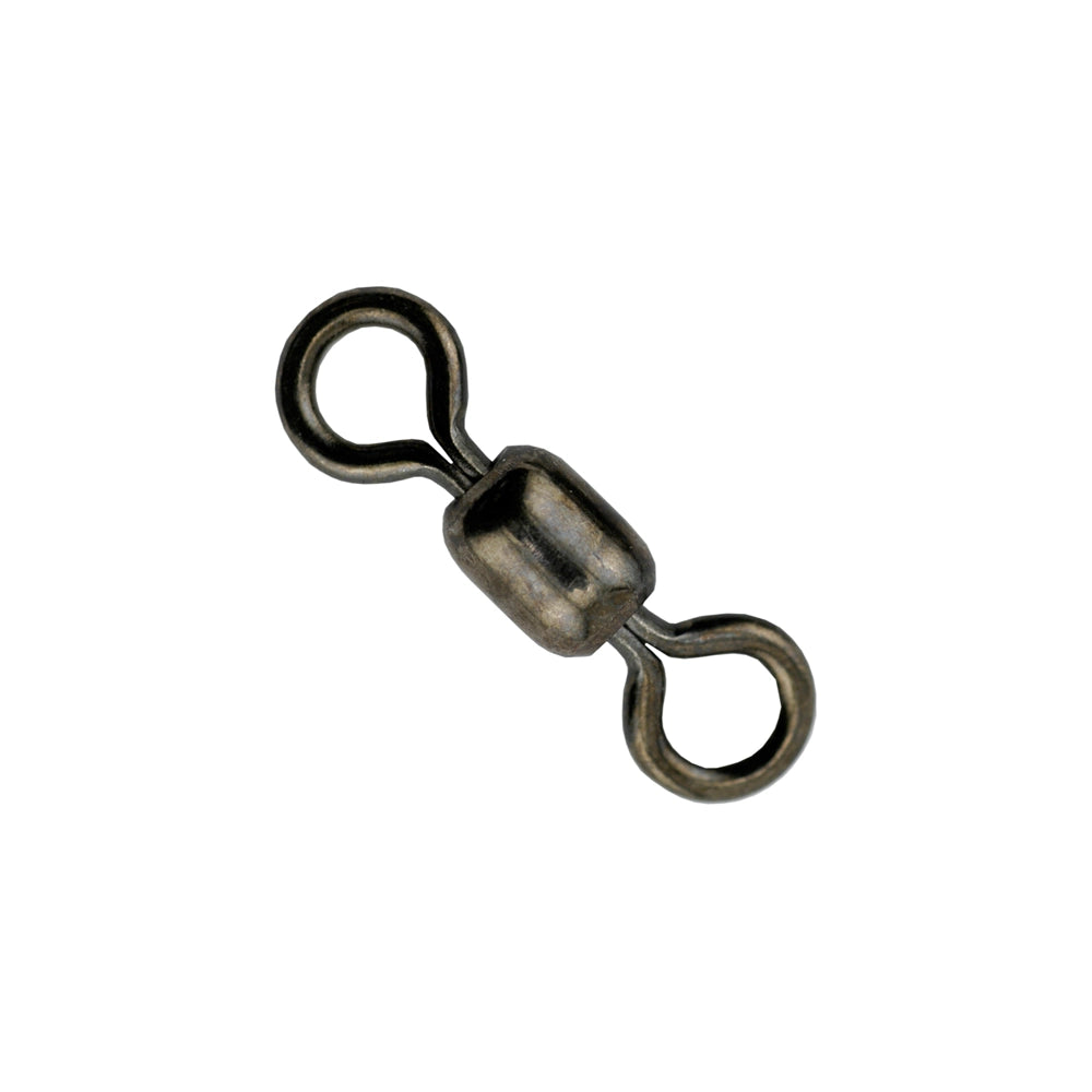 American Fishing Wire Mighty Mini Stainless Steel Crane Swivels-Terminal Tackle-American Fishing Wire-#3 - 310lb (10pk)-Gunmetal Black-Tackle World