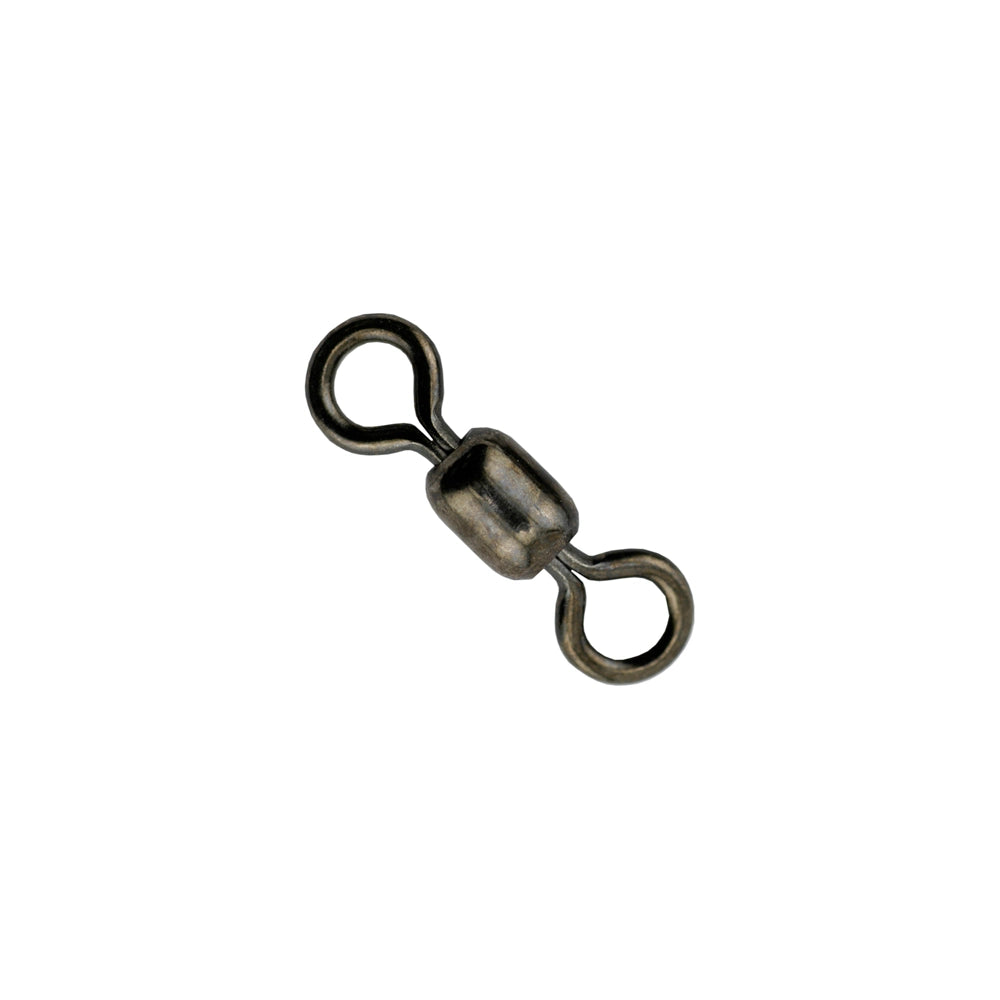 American Fishing Wire Mighty Mini Stainless Steel Crane Swivels-Terminal Tackle-American Fishing Wire-#7 - 180lb (10pk)-Gunmetal Black-Tackle World