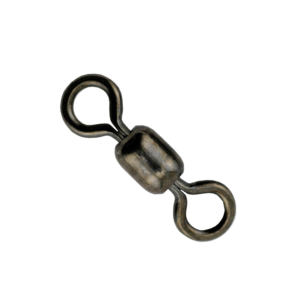 American Fishing Wire Mighty Mini Stainless Steel Crane Swivels-Terminal Tackle-American Fishing Wire-#1/0 - 511lb (5pk)-Gunmetal Black-Tackle World