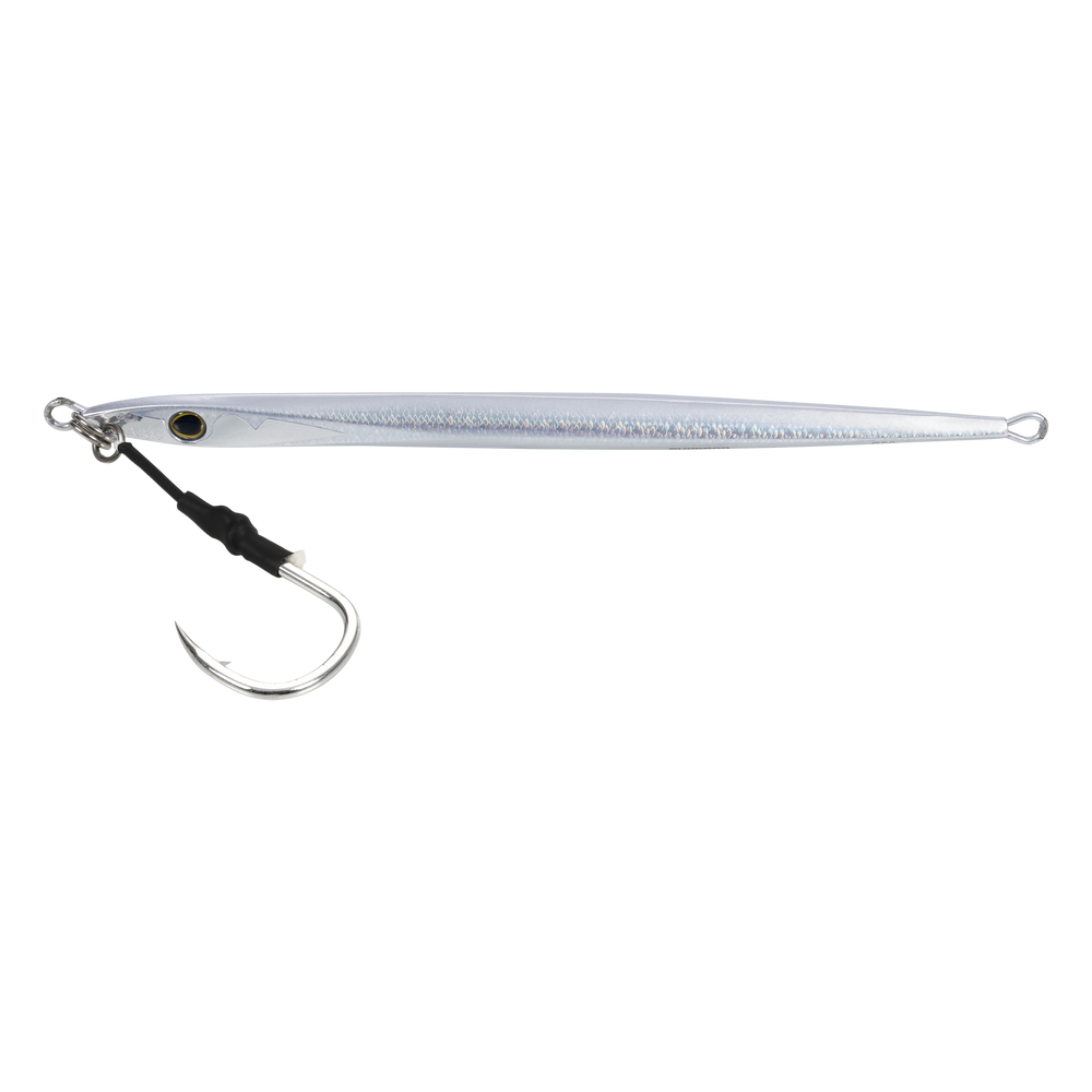 Shimano Ocea Speed Slasher Jigs-Lures-Shimano-Silver UV-Length: 7 4/9" (189mm) - Weight: 5 2/7oz (150g)-Tackle World