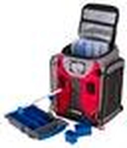 deals on ritual backpack tackle box Flambeau IKE Ritual 50 Backpack Red/Grey