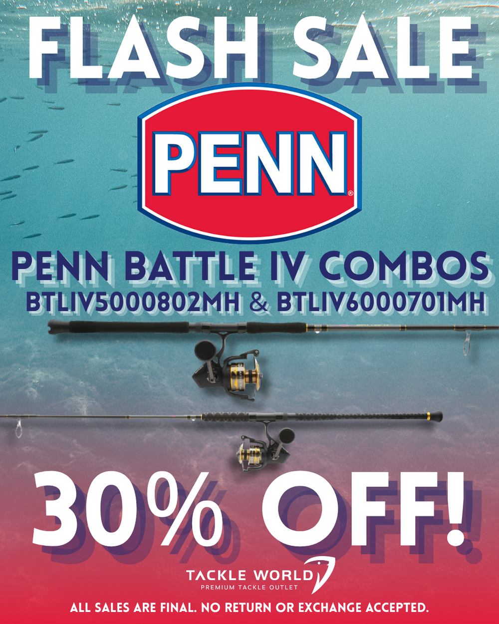 Penn Battle IV Spinning Combos-Combo-Penn-Tackle World