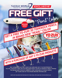 Yo-Zuri Free Gift Exclusive *1 per Customer* "Pearl" Color 3D Inshore Topknock Pencil Lure-Lures, FREEGIFT_HIDDEN-Yo-Zuri-Tackle World
