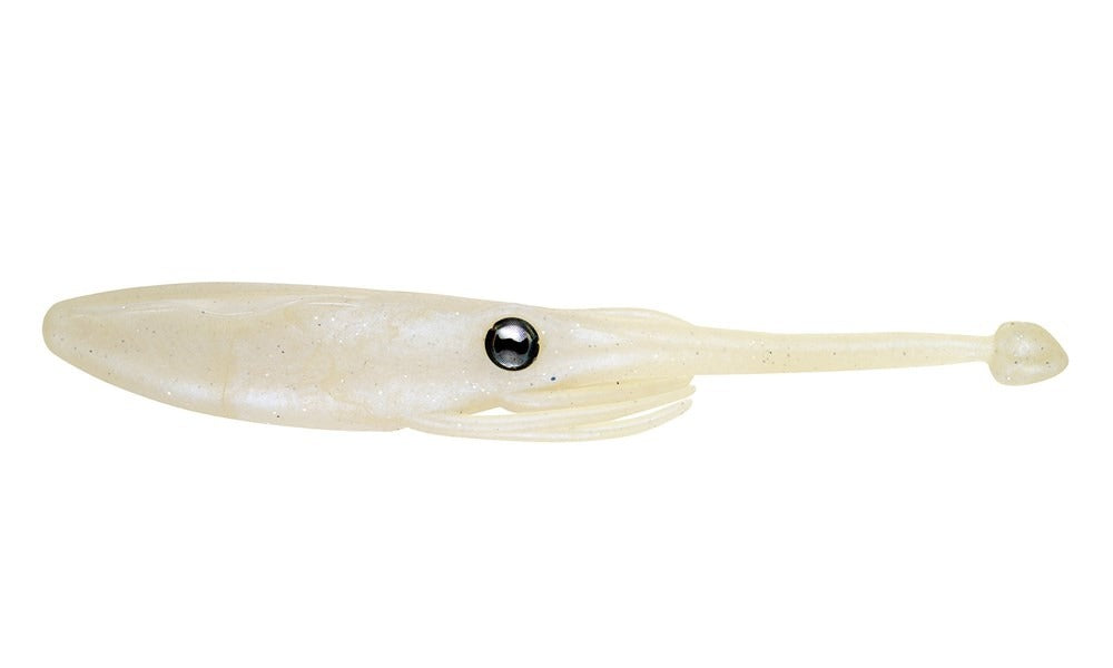 Nomad Live Ops 3.25" Jerksquid Jerkshad-Lures-Nomad-Pearl White-3.25" 6pk-Tackle World