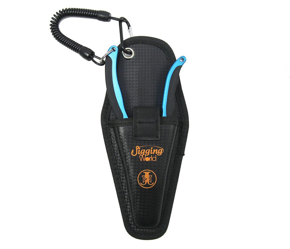 Jigging World 7.5" Aluminum Split Ring Pliers with Sheath-Tools-Jigging World-Tackle World
