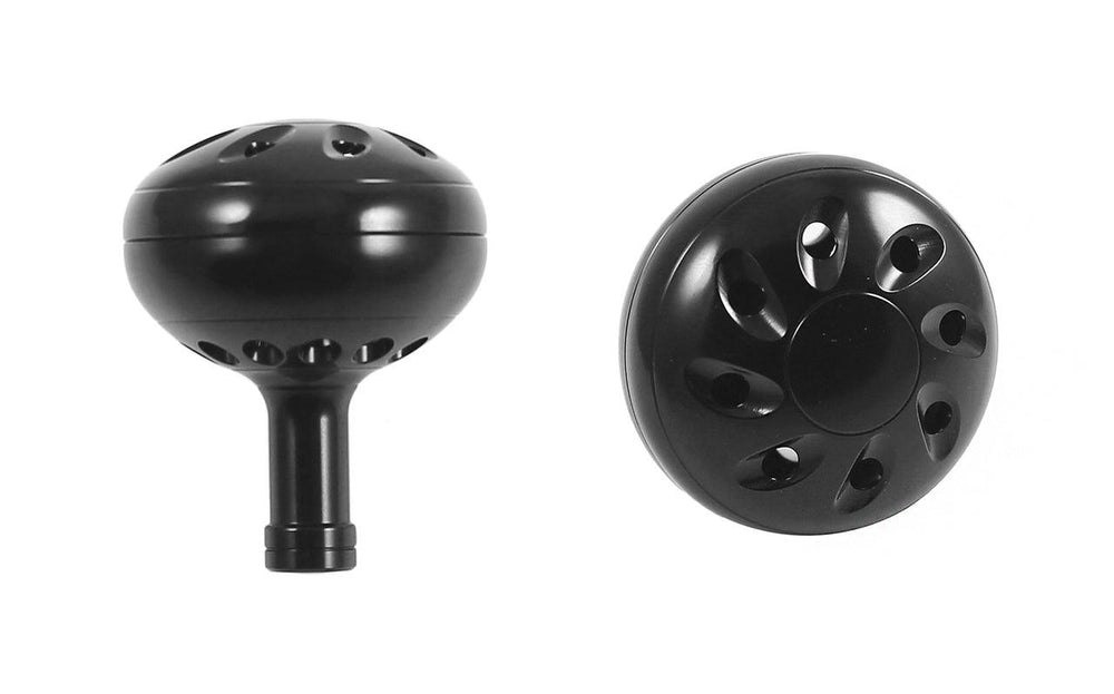 Jigging World Alpha Aluminum Power Knobs Type B-Power Handles & Knobs-Jigging World-45mm-Black-Tackle World