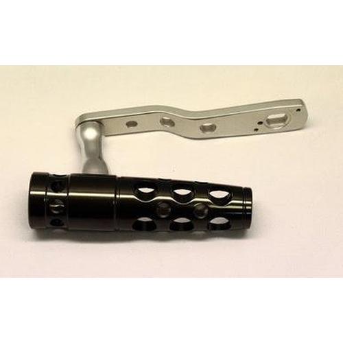 Jigging World - Avet Power Handle Arm and T-Bar for 2 Speed SX thru HXW-Power Handles & Knobs-Jigging World-Silver Arm / Black Aluminum T-Bar-Tackle World