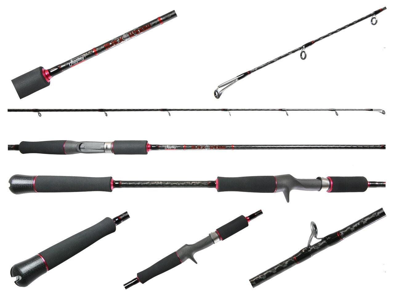 Jigging World Black Widow Rods JW-BW-150FGC [Full Butt Grip]
