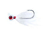 Jigging World Fishing Epoxy Bucktail Teasers-Lures-Jigging World-White-Tackle World