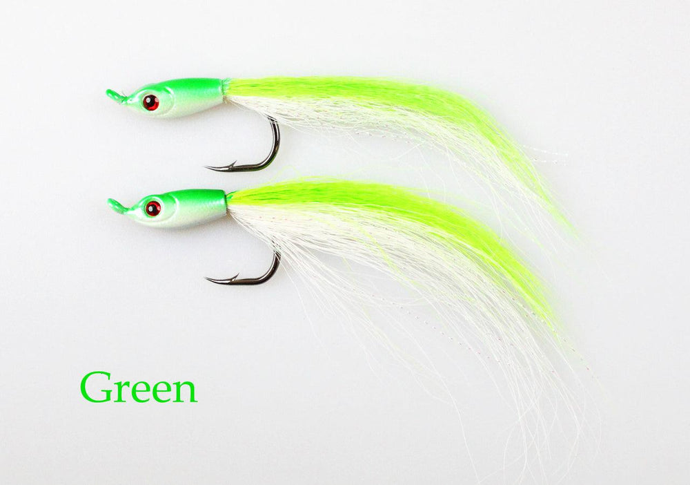 Jigging World Fluke Candy Ver. 1 Teasers *Final Sale*-Lures-Jigging World-Green-Tackle World
