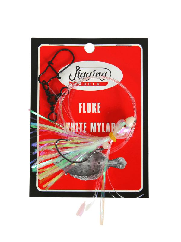 Jigging World Fluke Rigs with Mylar-Terminal Tackle-Jigging World-Tackle World