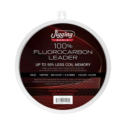 Jigging World Fluorocarbon Leader-Line & Leader-Jigging World-Tackle World