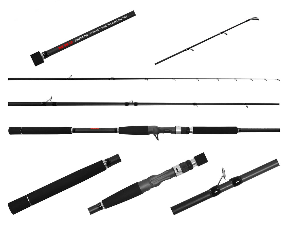 ๐ Jigging World MK2 Nano Carbon Rods (100% off)-Jigging World-Tackle World