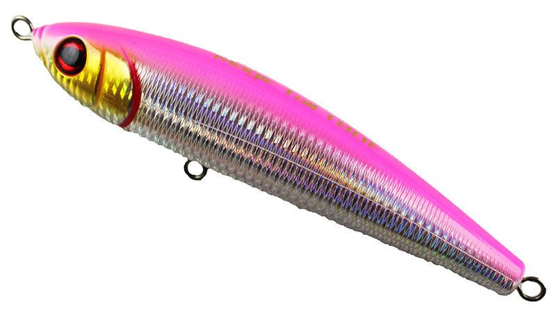 Jigging World Magic Tail Floating Stick Baits (No Hook) *Final Sale*-Lures-Jigging World-Pink Silver-Tackle World