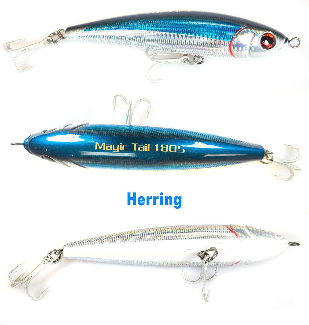 Jigging World Magic Tail Sinking Stick Baits *Final Sale*-Lures-Jigging World-Tackle World