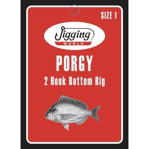 Jigging World Porgy Bottom Mono Rigs-Terminal Tackle-Jigging World-1-Tackle World