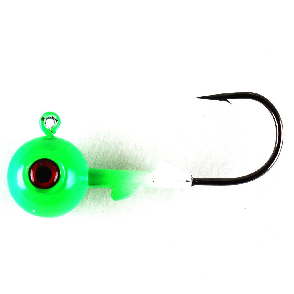 Jigging World Power Ball Jigs Ver. 1 CLOSE-OUT-Lures-Jigging World-1oz-Chartreuse-Tackle World