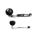 Jigging World - Power Handle for Daiwa Lexa Series Baitcasting Reels-Power Handles & Knobs-Jigging World-Lexa Size 400: Silver Arm / 39mm Silver EVA Ball Knob-Tackle World
