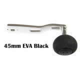 Jigging World - Power Handles for Accurate Boss Valiant 400 ~ 600 Size Lever Drag Reels-Power Handles & Knobs-Jigging World-Black EVA Round 45mm-115mm Silver-Tackle World