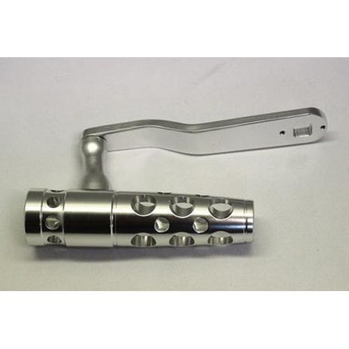 Jigging World - Power Handles for Accurate Boss Valiant 400 ~ 600 Size Lever Drag Reels-Power Handles & Knobs-Jigging World-Silver Aluminum T-Bar-115mm Silver-Tackle World