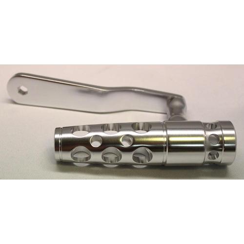 Jigging World - Power Handles for Alutecnos Gorilla 12 Reels-Power Handles & Knobs-Jigging World-Silver Arm/Silver T-Bar-Tackle World