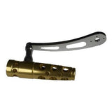 Jigging World - Power Handles for Okuma Makaira & Andros Reels-Power Handles & Knobs-Jigging World-125mm Arm Gold Aluminum T-bar-Tackle World