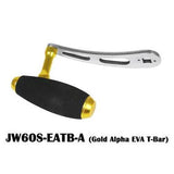 Jigging World - Power Handles for Penn International 20 ~ 70 Series Reels-Power Handles & Knobs-Jigging World-Alpha EVA T-Bar Gold-Tackle World