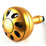 Jigging World - Power Knobs for Van Staal & ZeeBaas Spinning Reels-Power Handles & Knobs-Jigging World-39mm Gold/Black Knob-Tackle World